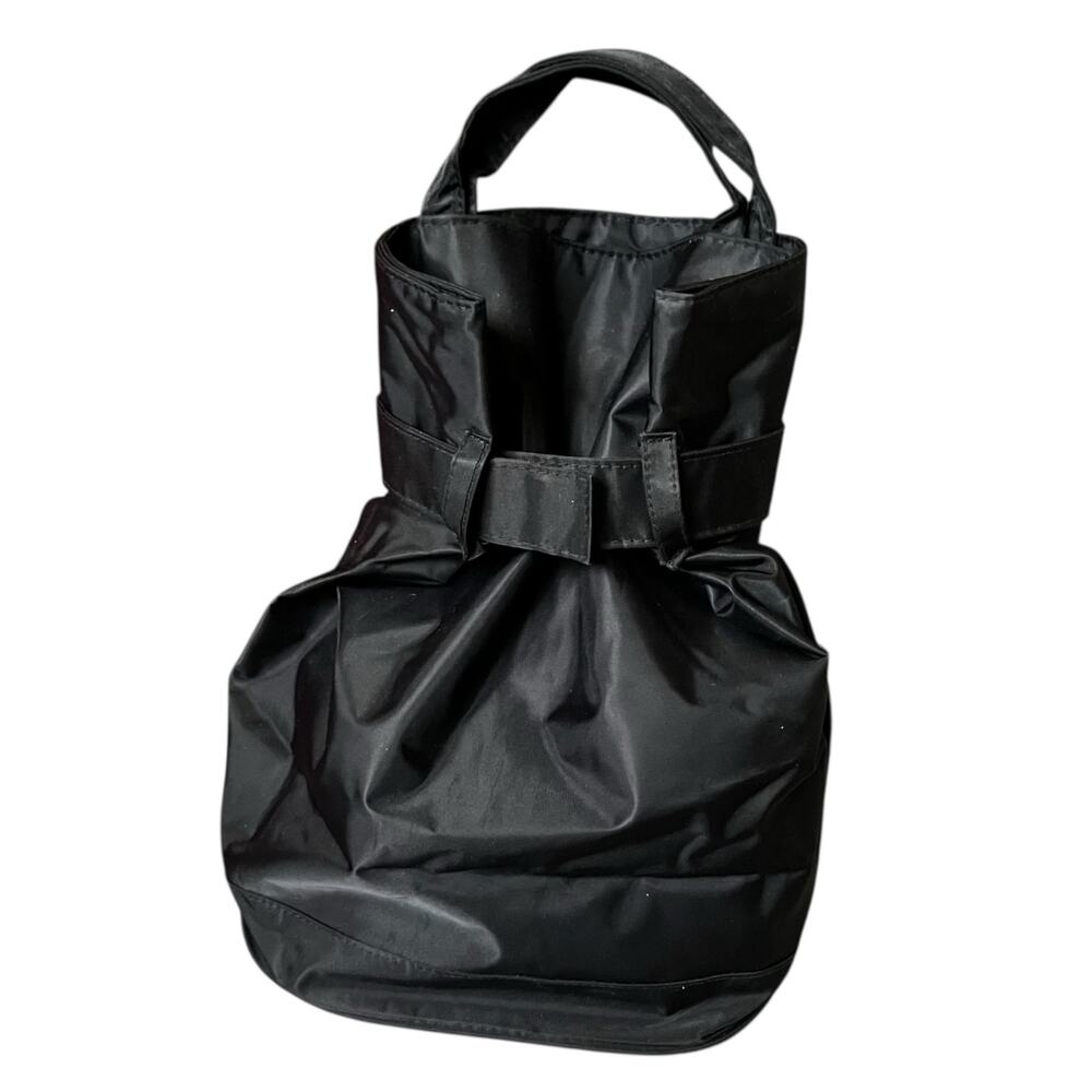 Black Nylon Travel Backpack NWT • Lightweight Adjustable Strap • Unisex Day/Trip